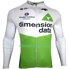 Wielershirt 2019 Dimension Data N001 Lange Mouw